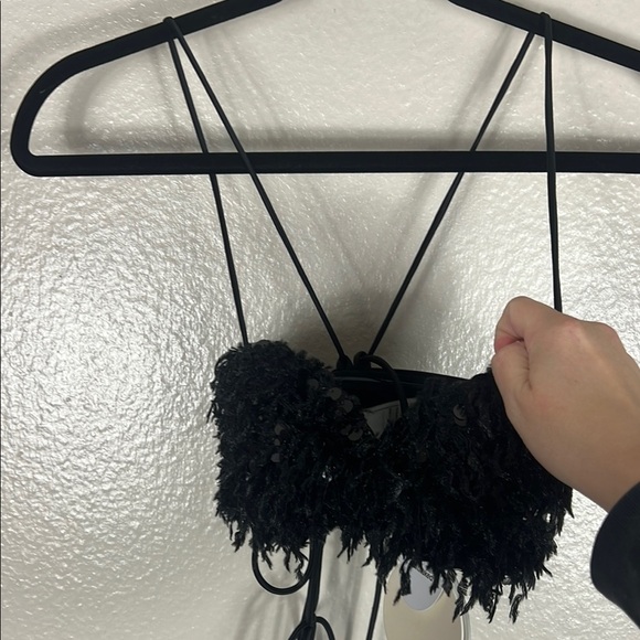 CULTNAKED Power Cover Up bra in Onyx Bloom - Picture 4 of 8